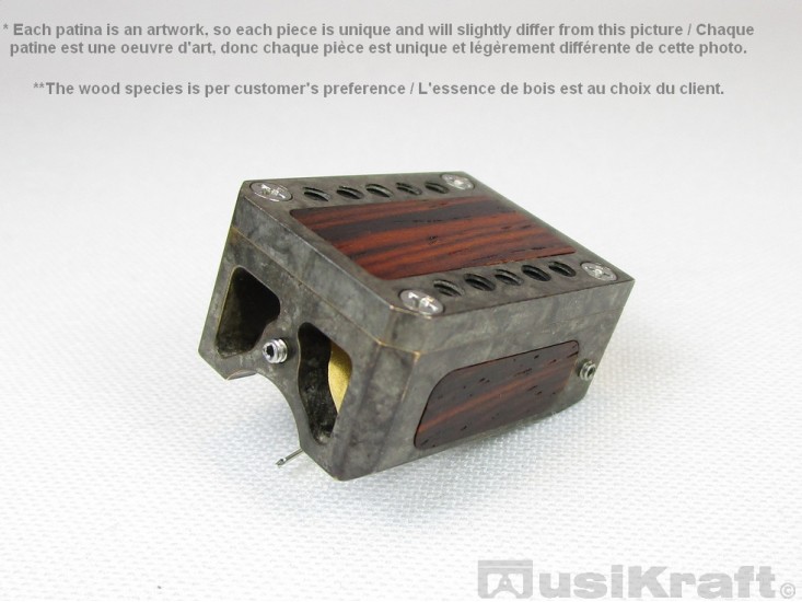 Audio MusiKraft DL-103R Silver Nitrate on Black Patinated Bronze Cartridge